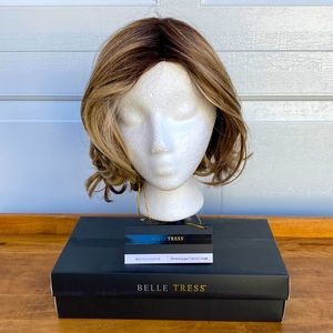 Belle Tress Miss Macchiato Wig in BrownSugar SweetCream/mono part. NWT